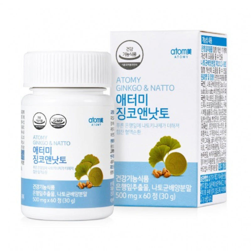 Atomy Ginkgo & Natto 30g (60 tablets)