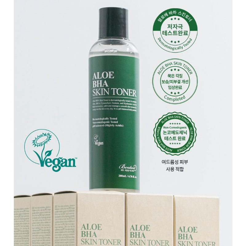 [BENTON] Aloe BHA Skin Toner 200ml