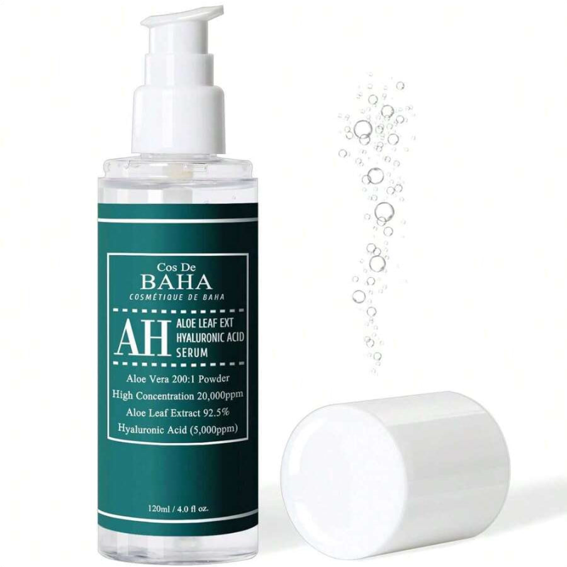 Cos De BAHA Aloe Facial Serum With Hyaluronic Acid And Allantoin 120ml/4 Oz