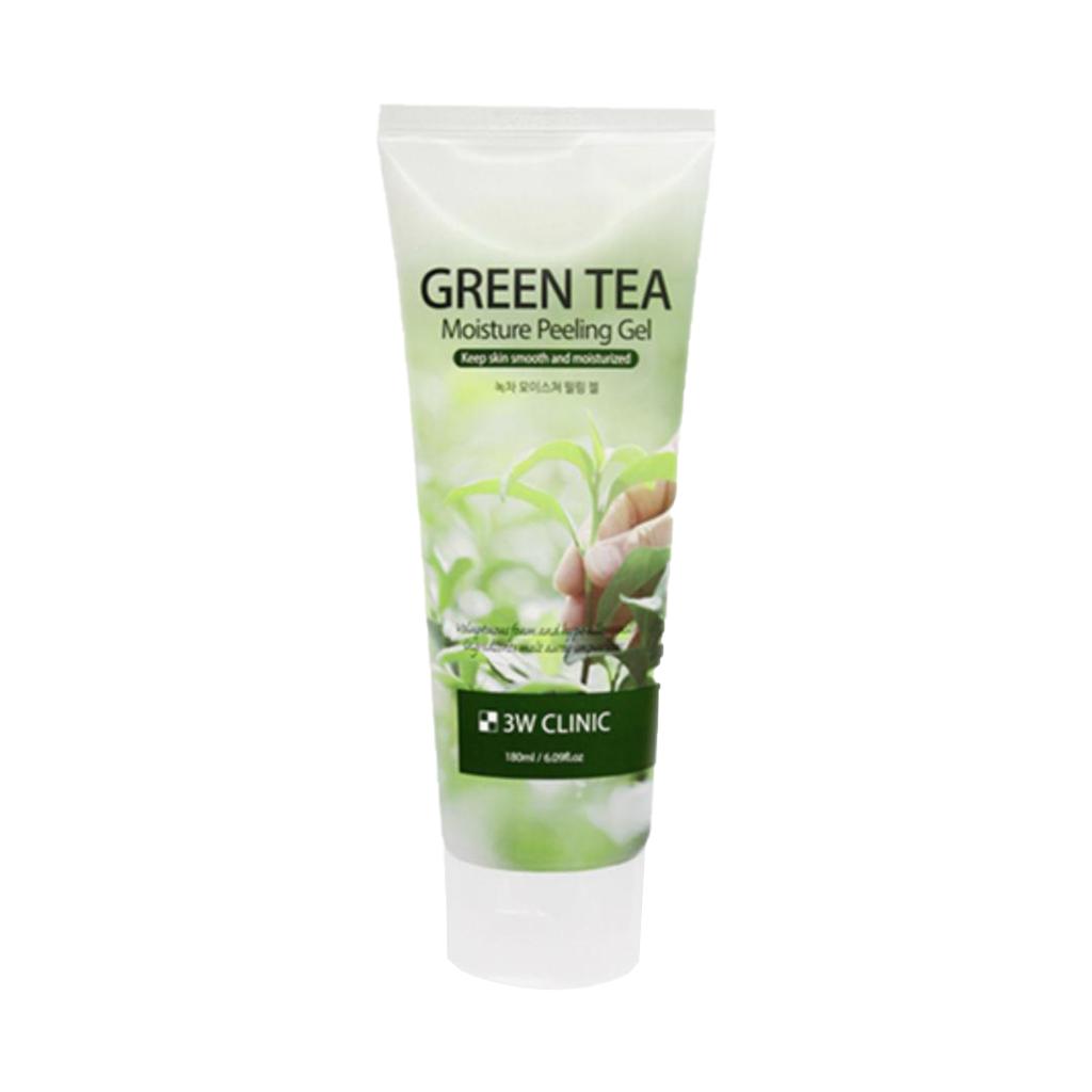 3w Clinic Green Tea Moisture Peeling Gel 180ml (3 Options)