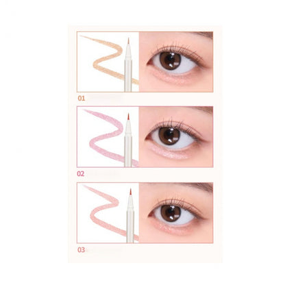[HOLIKAHOLIKA] Glitz Eyeliner 3 colors Glitter Pen Eyeliner like shell