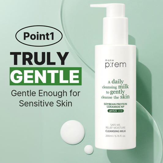 make p:rem Safe Me. Relief Moisture Cleansing Milk 200ml