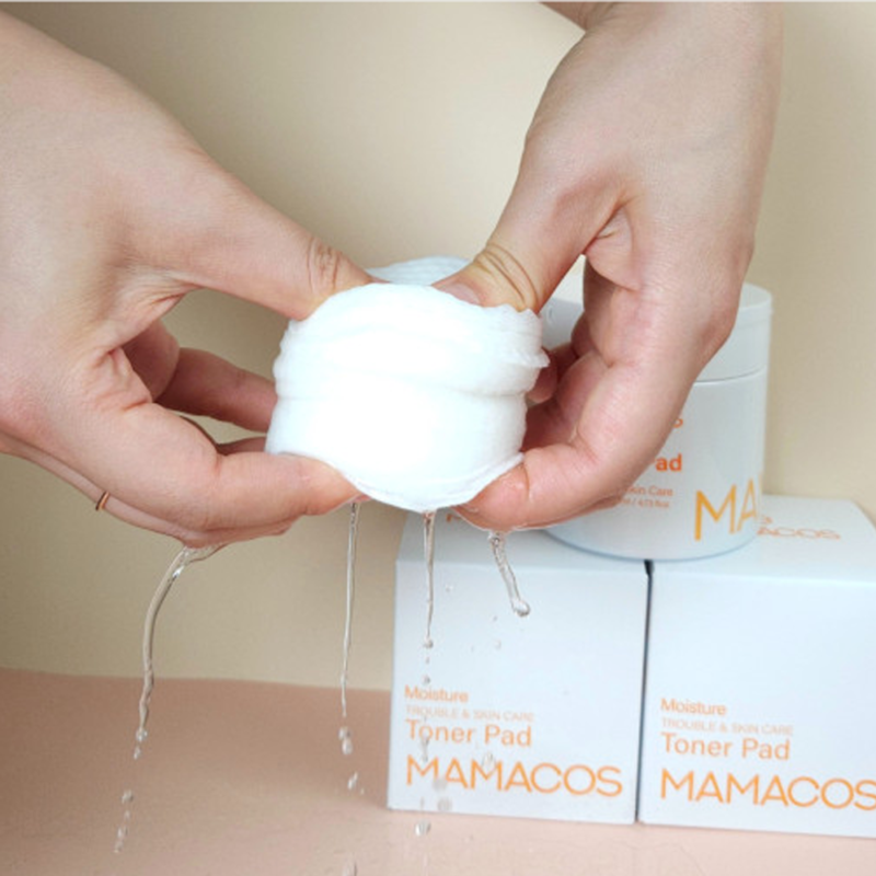 Mamacos Moisture Toner Pad 70pcs -Skin Texture Care, Pore. Sebum Control