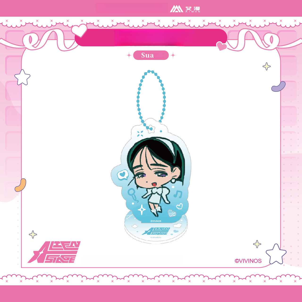 Alien Stage-Q edition acrylic pendant(in stock now)