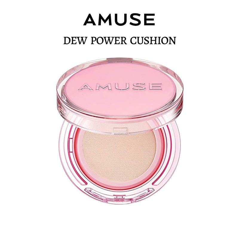 [100% Original] AMUSE Dew Power Vegan Cushion 15g #HONEY SPF50++PA++