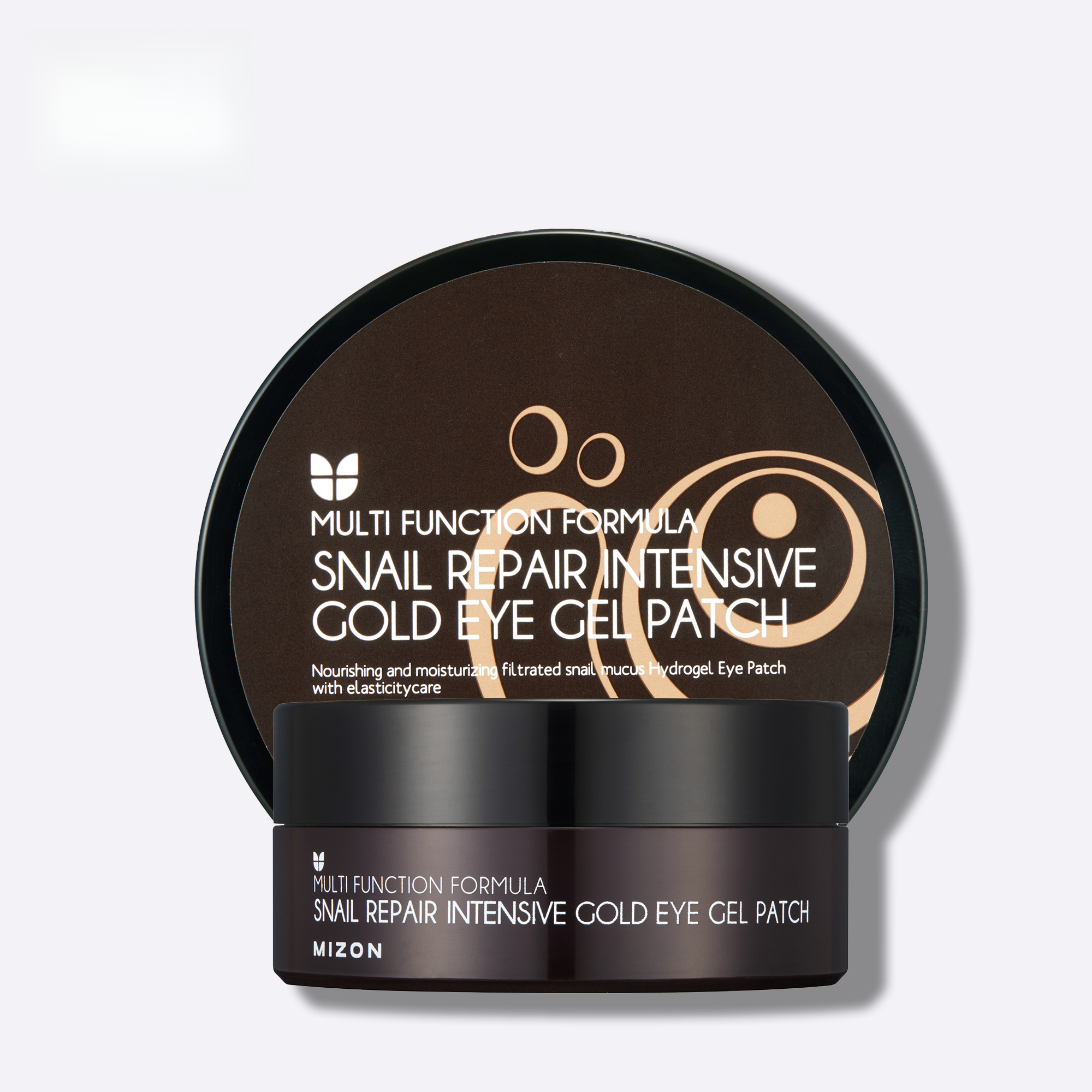 Mizon Snail Repair Intensive Gold Eye Gel Patch 60ea - Rejuvenating Korean Eye Skincare for Youthful Radiance, Hydrates and Brightens, Reduces Puffiness and Fine Lines, Suitable for All Skin Types