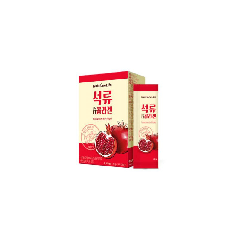 NUTRIONE Pomegranate Collagen Jelly (20g X 14 Sticks) -1 BOX