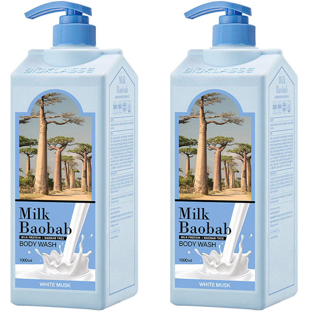 milk bar obab body washed white Musk incense, 1000ml, 1pcs