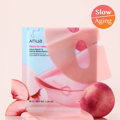 Anua Collagen Mask Sheet 4ea 3Types (Heartleaf / Peach / Rice)