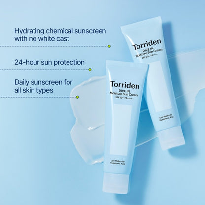 Torriden Dive In Watery Moisture Sunscreen 60ml SPF50+ PA++++