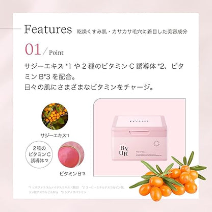 BYUR Daily Aqua Serum Mask 30ea - Vita Giving