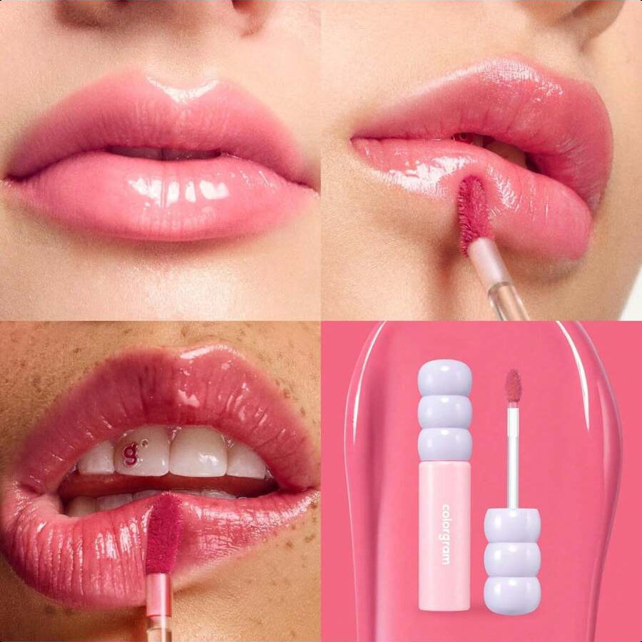 Colorgram Fruity Glass Tint 07 Shy Guava | Korean Long Lasting & Waterproof Lip Stain