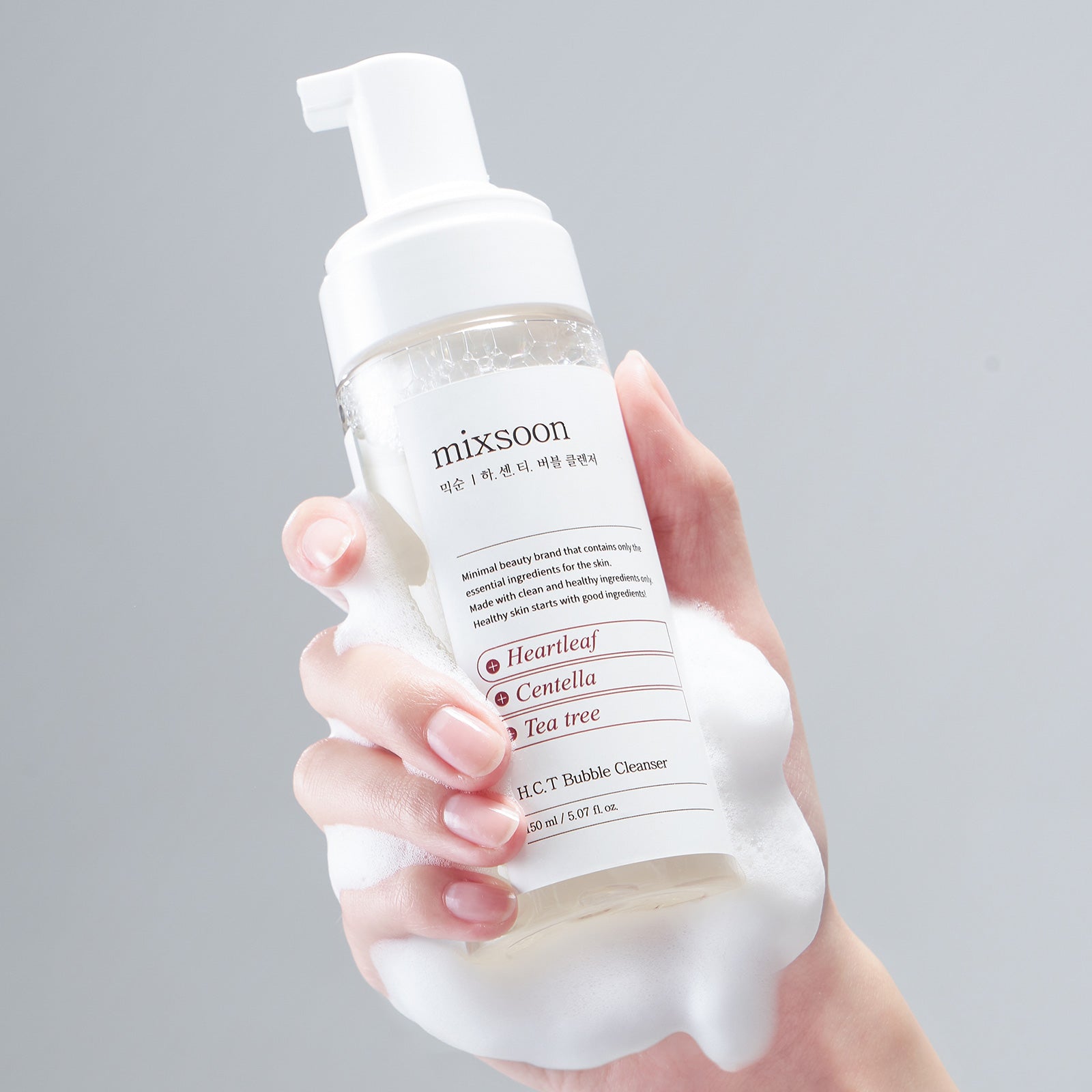 mixsoon H.C.T. Bubble Cleanser 150ml