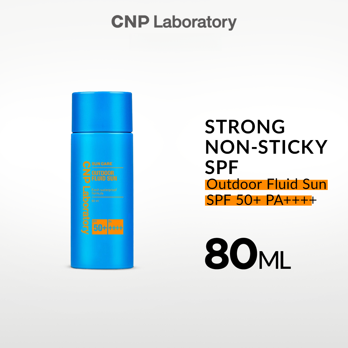 CNP Laboratory Outdoor Fluid Sun SPF 50+ PA++++ 80ml