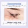 Inhak Upgrade Glue-Free Eyelash - A ver. Natural Curl/B ver. Volume and Curl Eyelashes Extension Simulation Segmented Grafting DIY Lashes False Eyelash Makeup Tool