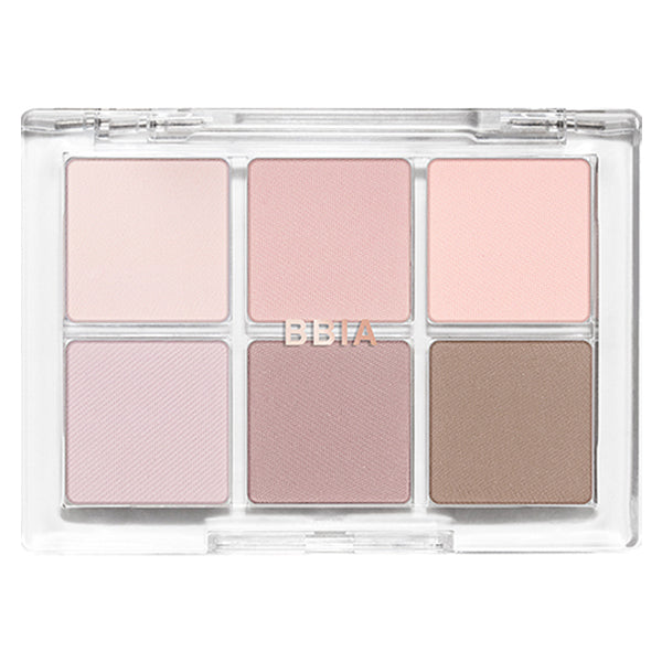 BBIA Six Color Eyeshadow Palette New Color Cold and Warm Tone Smoked Han Suxi 0708 Fall and Winter Atmosphere