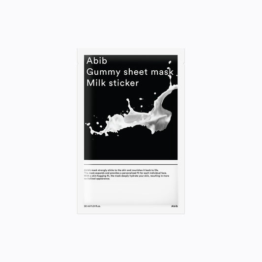 Abib Gummy Sheet Mask Milk Sticker