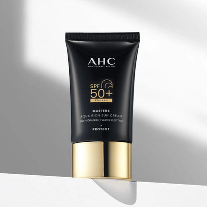 AHC Masters Aqua Rich Sun Cream 30ml Duo Set (Collaboration with Pak Seri)