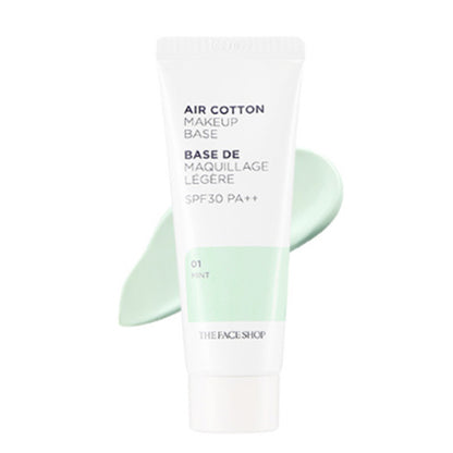 THE FACE SHOP Air Cotton Makeup Base Lavender 35g SPF30++