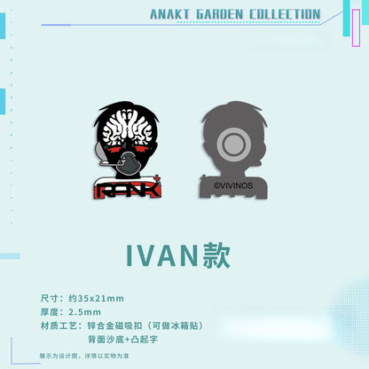 Pre-order Alien stage ANAKT GARDEN COLLECTION Metal magnet (from china)