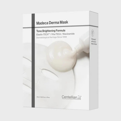 Centellian24 Madeca Derma Mask 25ml*10ea - Tone Brightening Formula