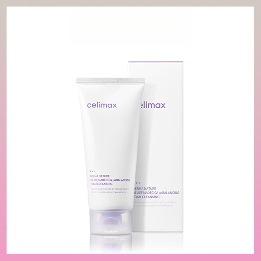 celimax Derma Nature Relief Madecica pH Balancing Foam Cleansing 150ml