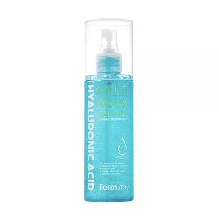 FARM STAY Hyaluronic Acid Multi Aqua Gel Mist 120ml (3 Options)