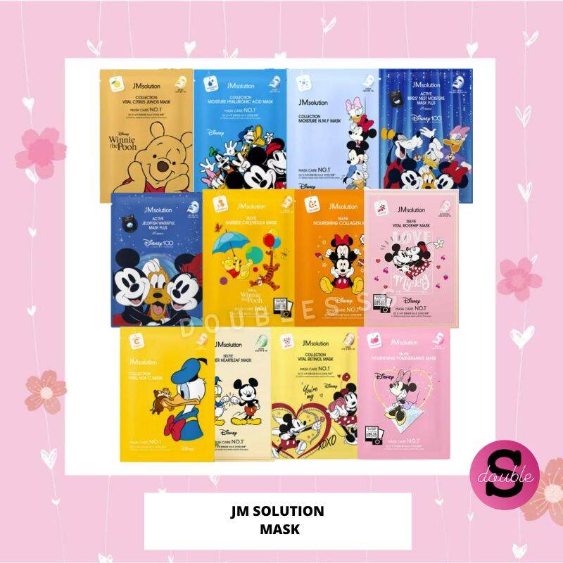 JM SOLUTION x DISNEY COLLECTION MASK 10 sheets /box