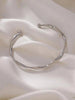 Gaya - Twisted Silver Bangle