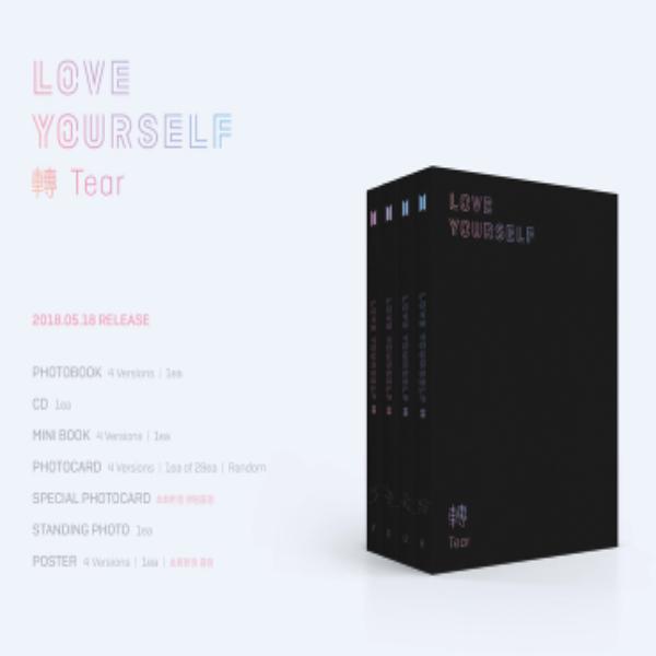 BTS 3rd フルアルバム [LOVE YOURSELF TEAR]