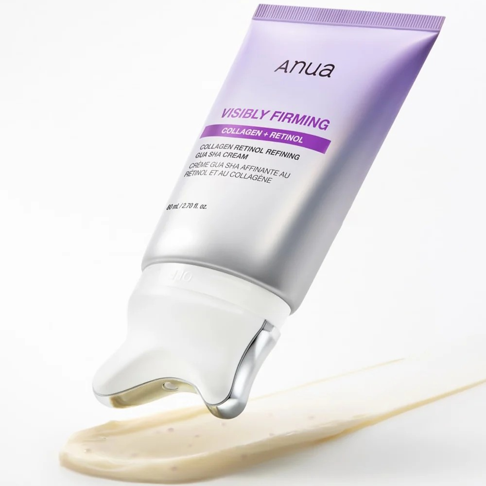 Anua Visibly Firming Collagen Retinol Refining Gua Sha Cream 80ml