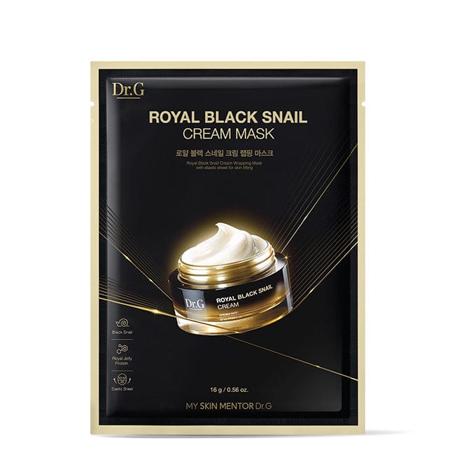 DR.G ROYAL BLACK SNAIL CREAM MASK 5PCS