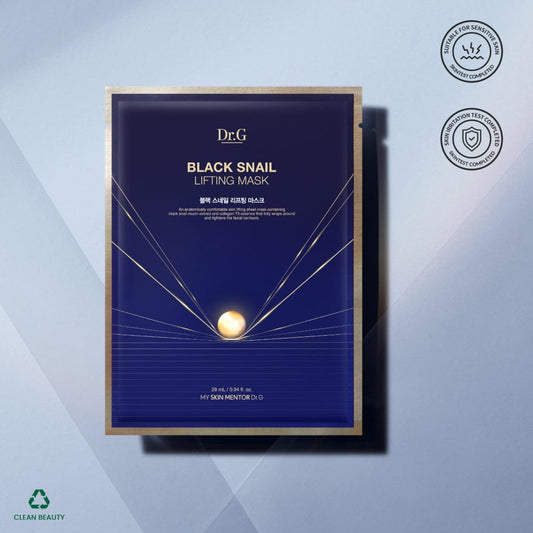 DR.G BLACK SNAIL LIFTING MASK 28ML*10PCS