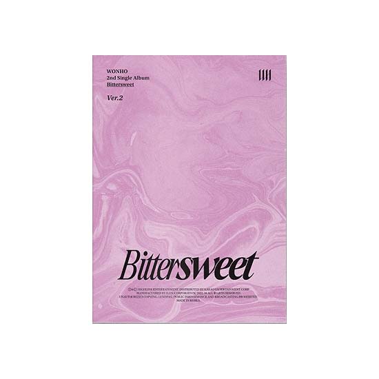 WONHO 2nd Single Album 'Bittersweet'