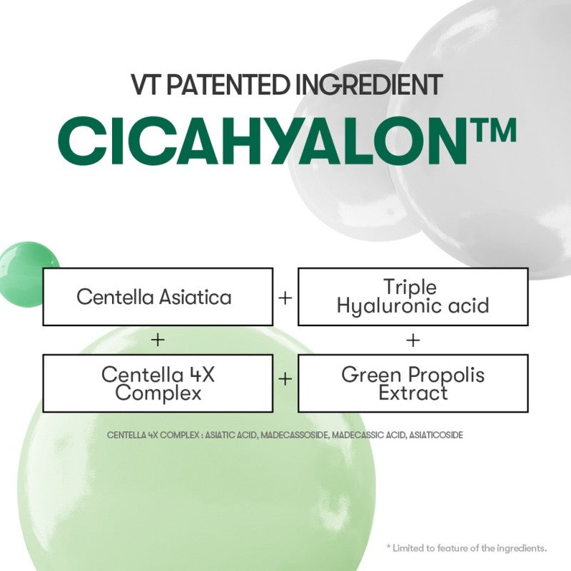VT Pro Cica Daily Soothing| Cica Vital | Cica Collagen  | Cica Reti-A  | Vita-Light Brightening Mask 30ea