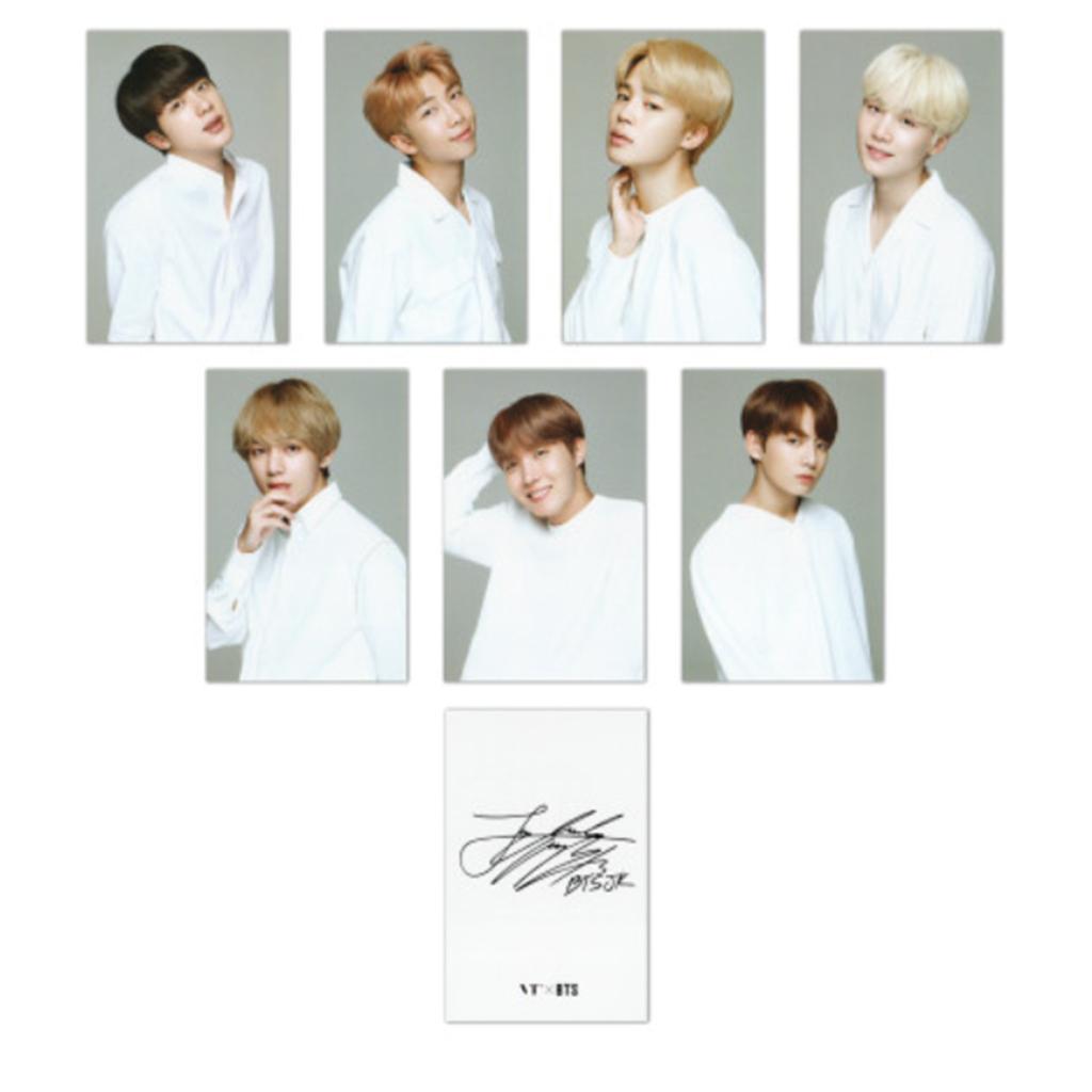 BTS Autography Original Photo Card 7Pcs Set (2 Options)