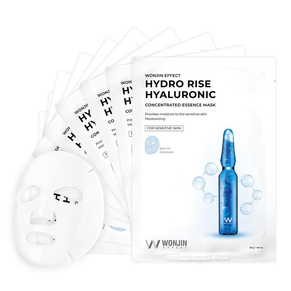 Wonjin Effect Hydro Rise Hyaluronic Mask 30g 10pcs/20pcs, Facial Mask, Hyaluronic Mask