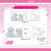 Pre-order Alien Stage x Aimon Line Art Badge Set & Holographic Card Holder Set