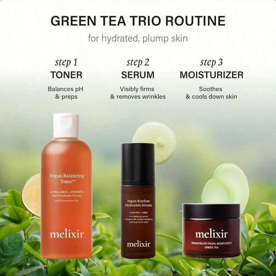 Melixir Vegan Bamboo Hydration Serum 50ml/1.7oz