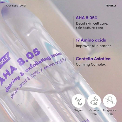 FRANKLY Aha 8.05% Toner 100ml