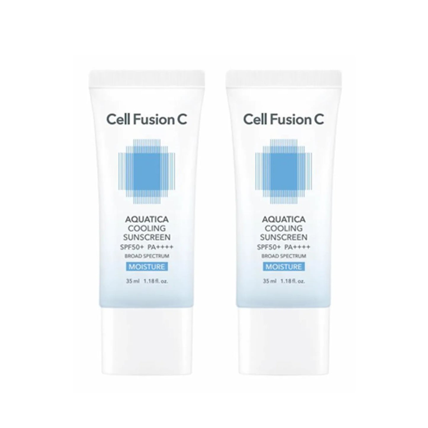Cell Fusion C Aquatica Cooling Sunscreen 35ml Double Pack