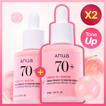 ANUA Peach 70 Niacin Serum 30ml Double Pack