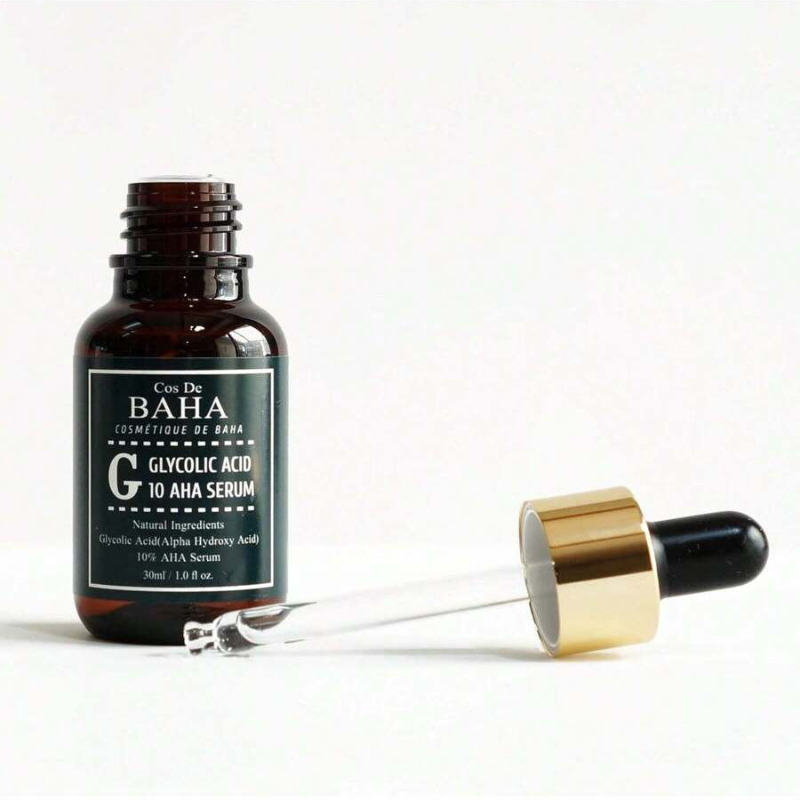 Cos De BAHA Glycolic Acid 10% AHA Serum 30ml