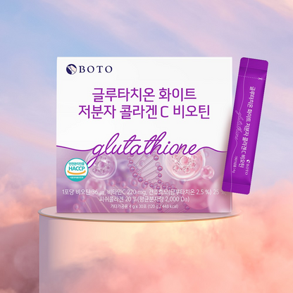 [BOTO] *TIMEDEAL* Glutathione White Low Molecular Collagen C Biotin 4g*30ea