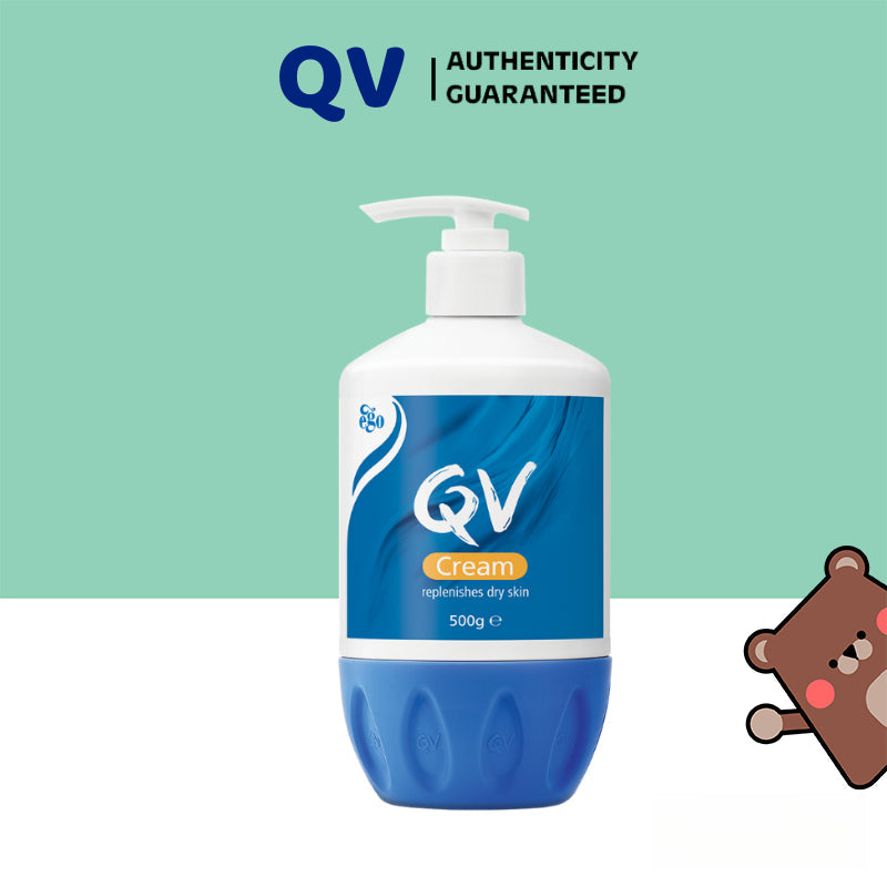 AUTHORIZED STORE QV Cream 1kg / 500g | Suitable for Dry and Sensitive Skin [Baebear.sg]