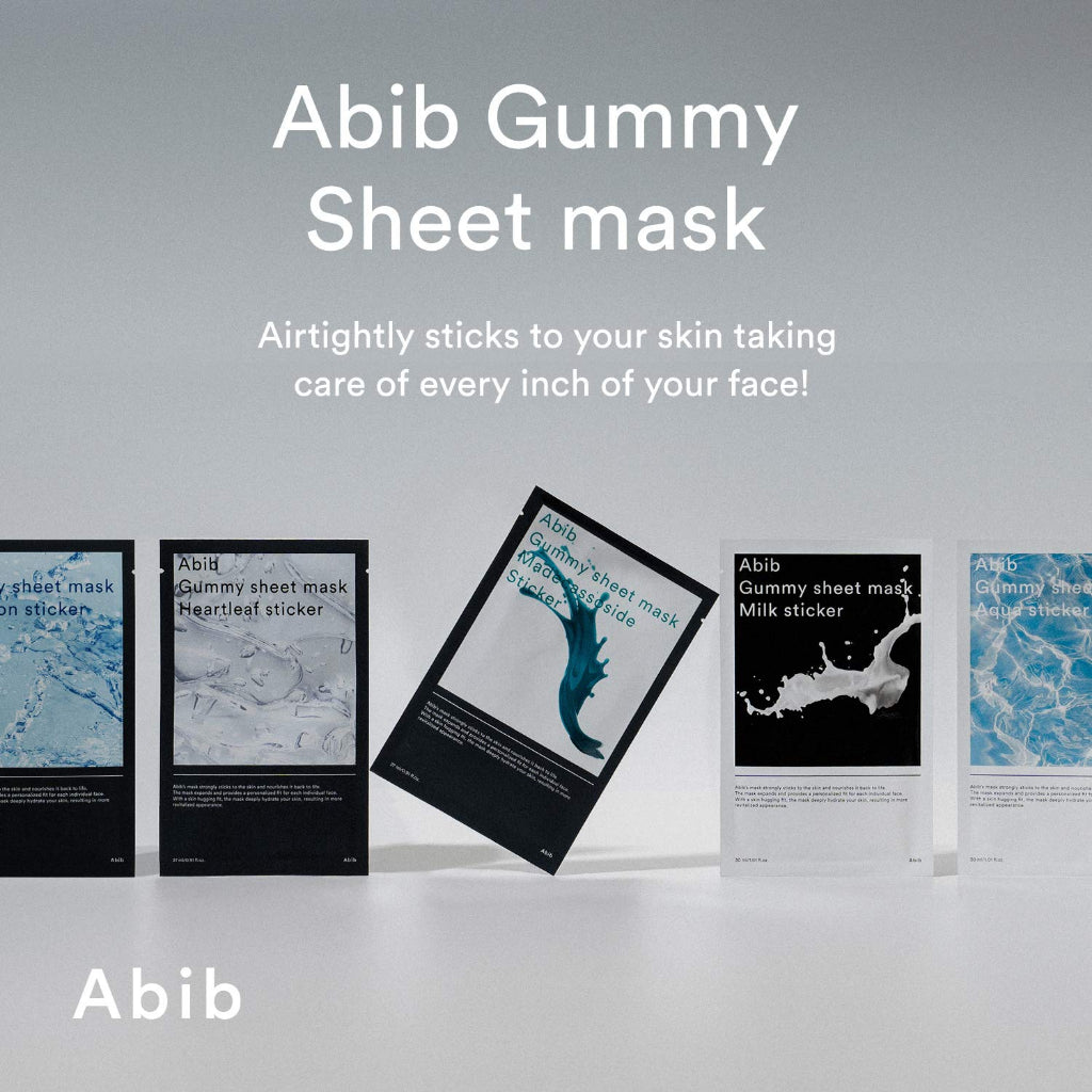 [100% Original] ABIB Gummy Sheet Facial Mask 10ea