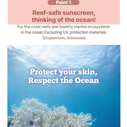 Mamacos Toneup Sun Screen 60ml SPF50+ PA++++ / Mild sunscreen for dry eyes