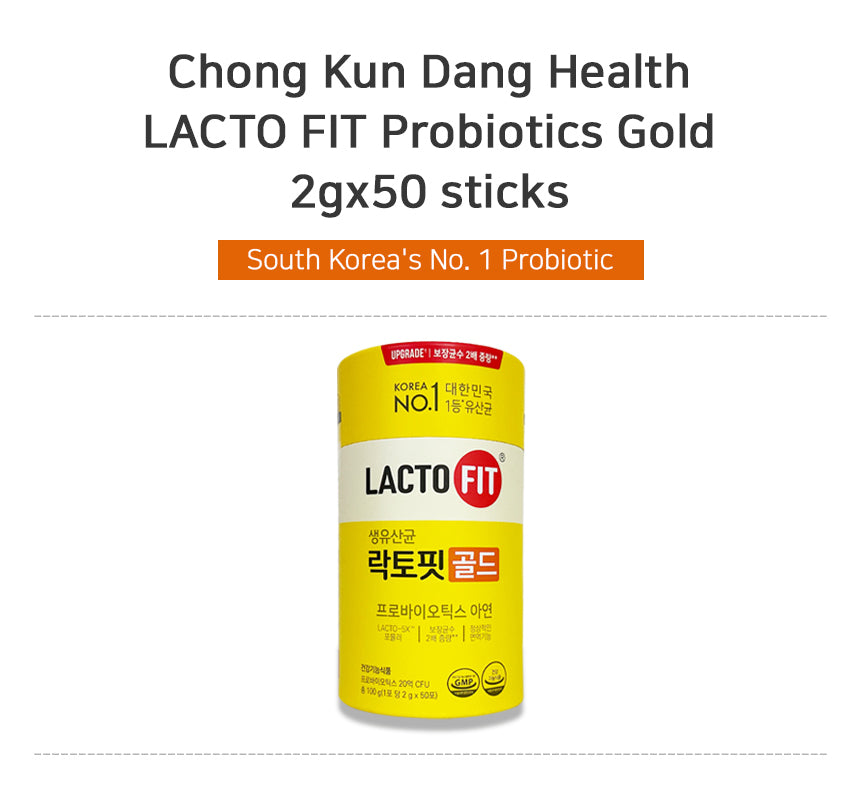 Chong Kun Dang Health LACTO FIT Probiotics Gold 50ea