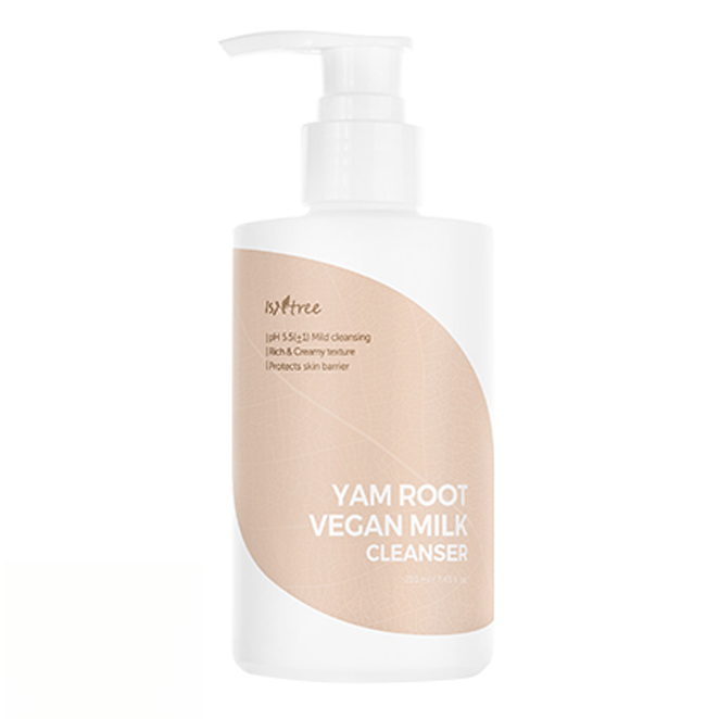 ISNTREE Yam Root Vegan Milk Cleanser 220ml 1 piece