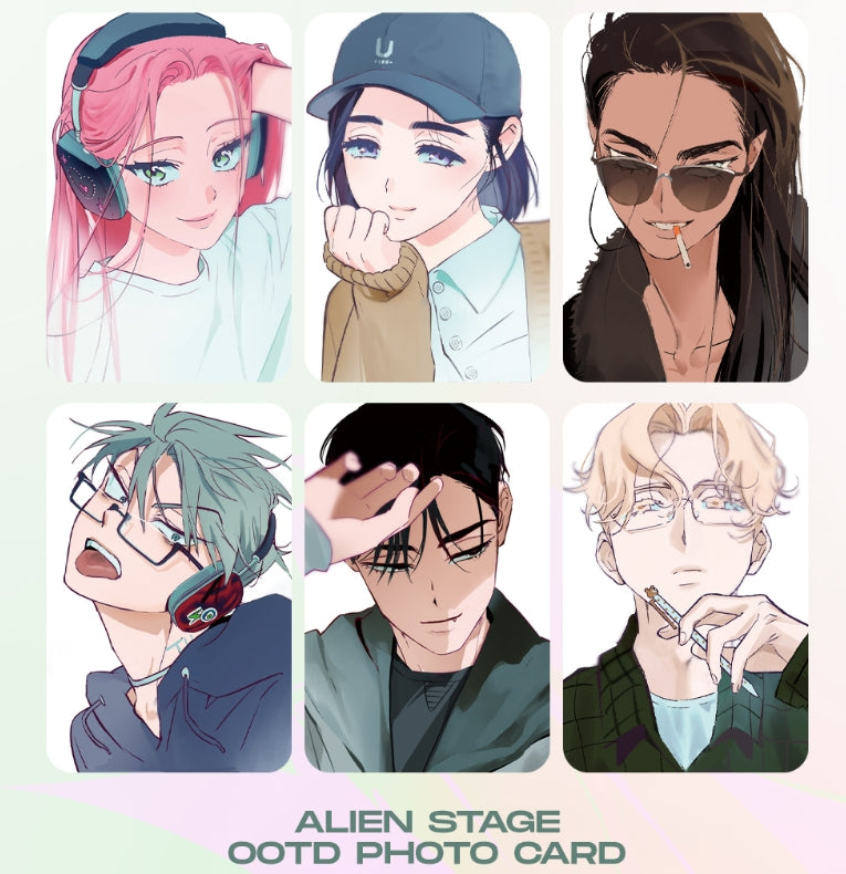 [Pre-order] ALIEN STAGE Photocards set